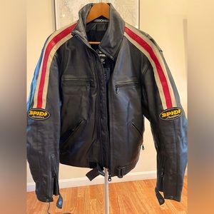 Spidi leather jacket vintage. No pads.
